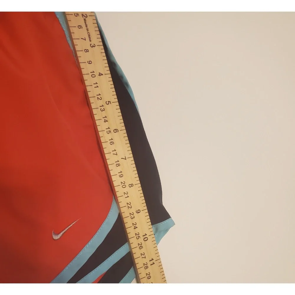 Nike Dri-Dit Tempo Lined Athletic‎ Shorts Women's Size Small Red Blue